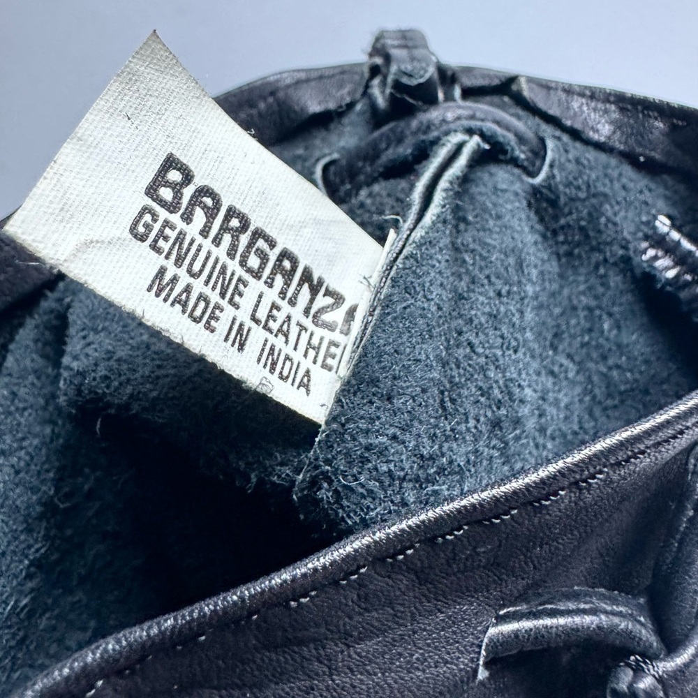 Mini Leather Bucket Bag - Picture 2 of 5